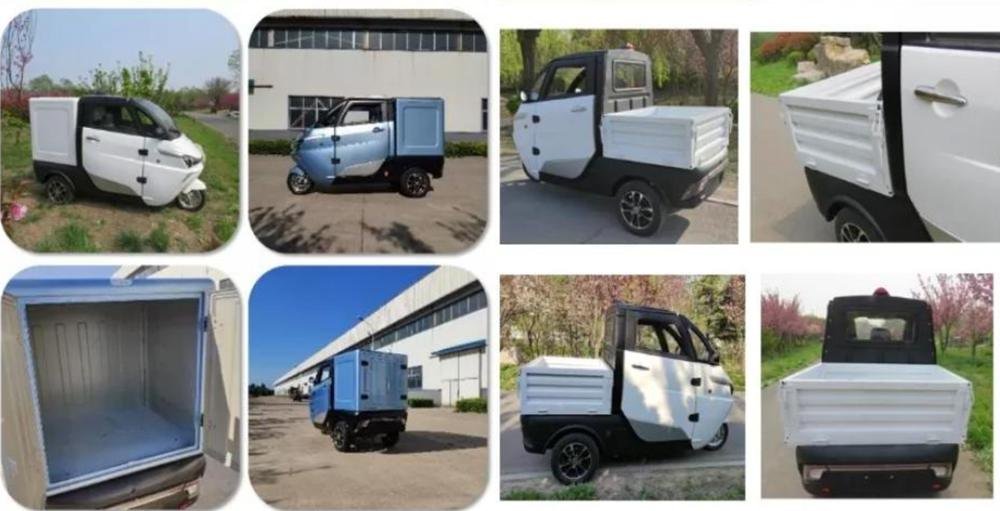 electric automobile jinma1002 with Cargo Box EEC COC